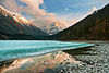 Lake Kucherla in the Altai Mountains